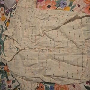 Madewell Multicolor Embroidered Button-Up Shirt